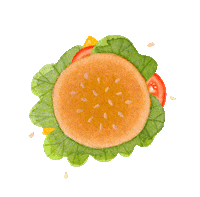 monicarnaldo cheeseburger areyouacheeseburger Sticker