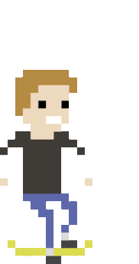 pixel smile Sticker