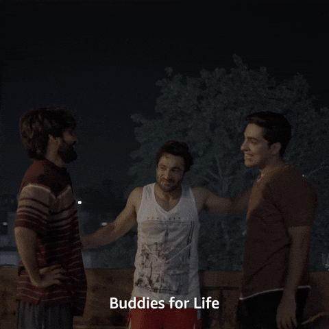 Best Friends Hug GIF by Amazon MX Player