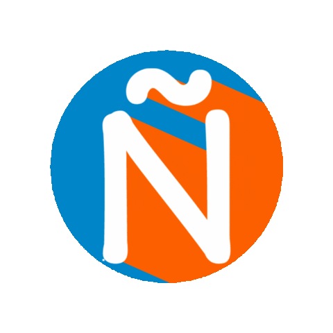 Orange Abc Sticker