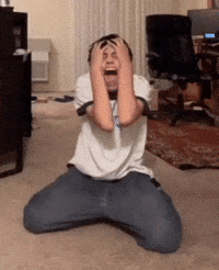 Fall Crying GIF