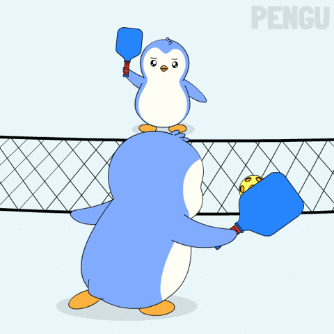 Serve Game Time GIF by Pudgy Penguins