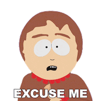 Excuse Me Sticker by South Park