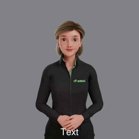 Text Avatar GIF by Sign Time - SiMAX
