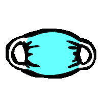 Mask Fighting Sticker