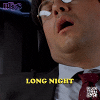Tired Birthday GIF by Marcel Katz / The Art Plug