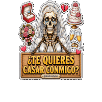 Skull Boda Sticker