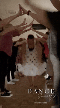 Happy Happiness GIF by Dance Society by Christie-lee