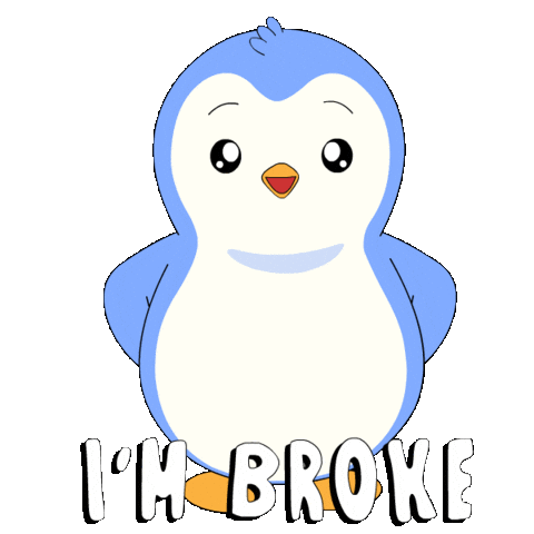 Empty Pockets No Sticker by Pudgy Penguins