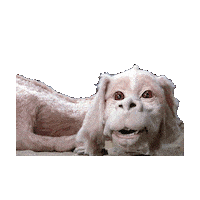 the neverending story dog Sticker
