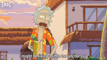 Drunk Rick And Morty GIF by Adult Swim