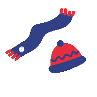 europassistancebelgium snow winter hat ski Sticker