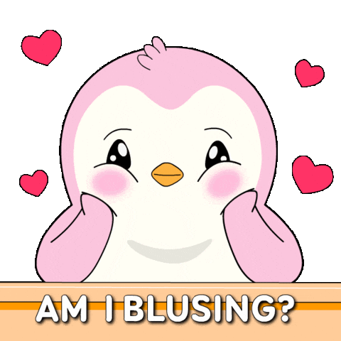 Loving In Love Sticker by Pudgy Penguins