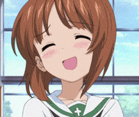 Girls Und Panzer Anime Girl Happy GIF