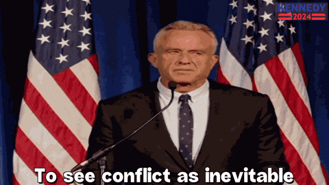Conflict See GIF by Team Kennedy