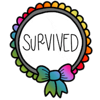 selflovetoolchest rainbow colorful mental health depression Sticker