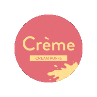 Dessert Sticker by Creme Cream Puffs