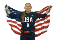 Excited Lets Go Sticker by USA Softball