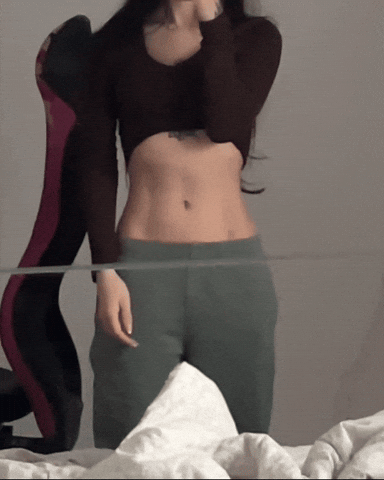 Cute Girl Twitch GIF
