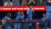 Excited Lets Go GIF by Toronto Blue Jays