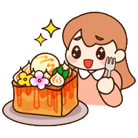 Happy Cake Sticker by Restaurant N