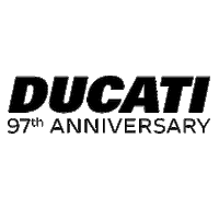 ducatimotorholding birthday racing anniversary ducati Sticker