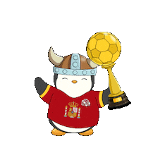 Vamos World Cup Sticker by Pudgy Penguins