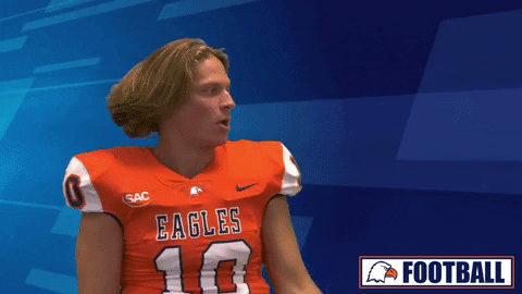 Happy Feet Football GIF by Carson-Newman Athletics