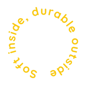 gococonut go coconut gococonut softinsidedurableoutside soft inside durable outside Sticker