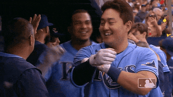 Excited Regular Season GIF by MLB