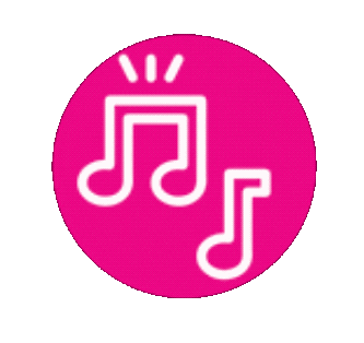 Party Radio Sticker by MuniÑuñoa