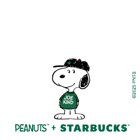 Coffee Starbucks Sticker by Peanuts