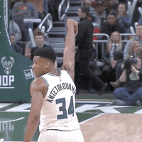 Fiserv Forum Reaction GIF by Milwaukee Bucks