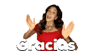 Gracias Thank You Sticker by Patricia Manterola