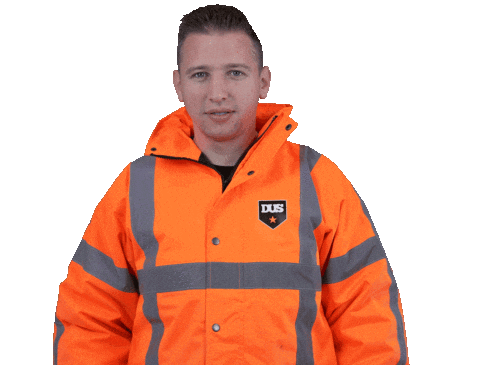 Bouw Hamer Sticker by DUS bv
