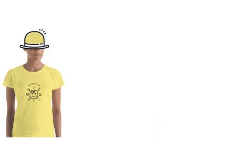 sharonglassman giphygifmaker smile songs introvert af introvert t shirt GIF