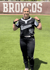 Santa Clara Softball GIF by Santa Clara Broncos