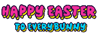 Easter Sunday Monday Sticker