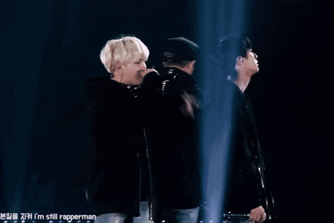 Rapper Suga Bts GIF
