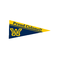 Wilkesblueandgold Sticker by Wilkes University