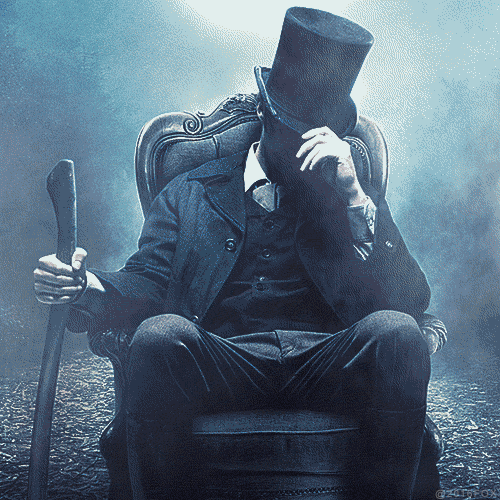 abraham lincoln halloween GIF by foxhorror