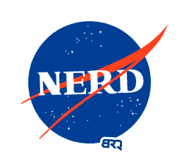 Nerd Nasa Sticker by digitalbrq