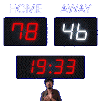 46 Away Sticker