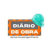 marccaengenharia diário diario diariodeobra marcca marccaengenharia engenharia obra Sticker