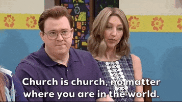 Snl Chruch GIF by Saturday Night Live
