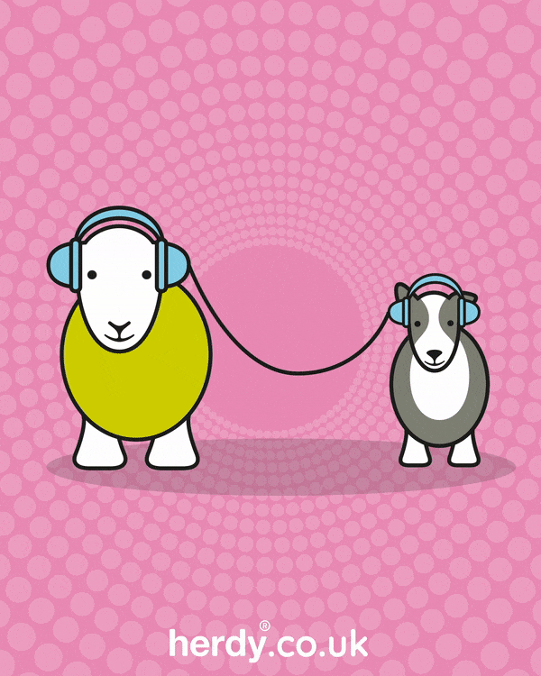 Herdy_UK music cartoon kawaii animated GIF
