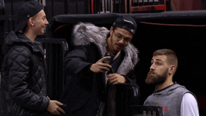 Jonas Valanciunas Lol GIF by NBA