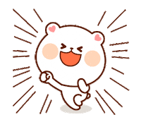 Happy Bear Sticker