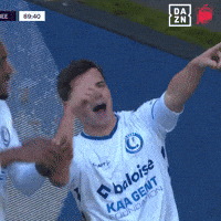 Kaa Gent Celebration GIF by DAZN Belgium