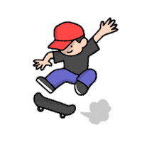 Skate Board Sticker by SYSI